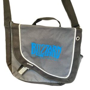 Y2K Blizzard Entertainment Employee Laptop Messenger Bag Video Game